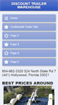 Mobile Screenshot of discounttrailerwarehouse.net